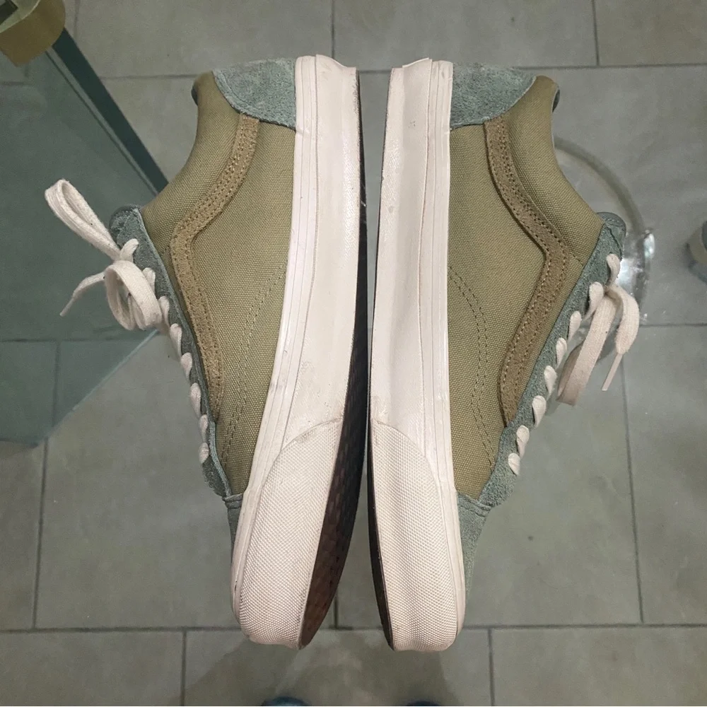 Norte Matcha Green Vans Og Style 36 Lx- mens sz 10.5 - suede - athletic - Picture 4 of 11